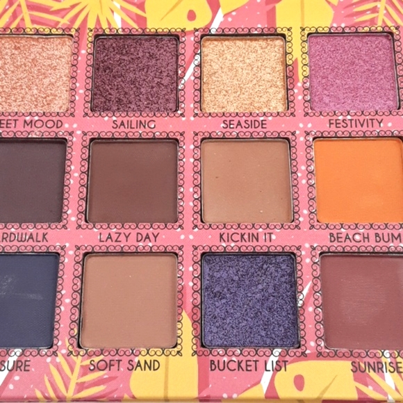J.Cat Beauty  Secret Paradise Eyeshadow Palette. - Picture 7 of 8